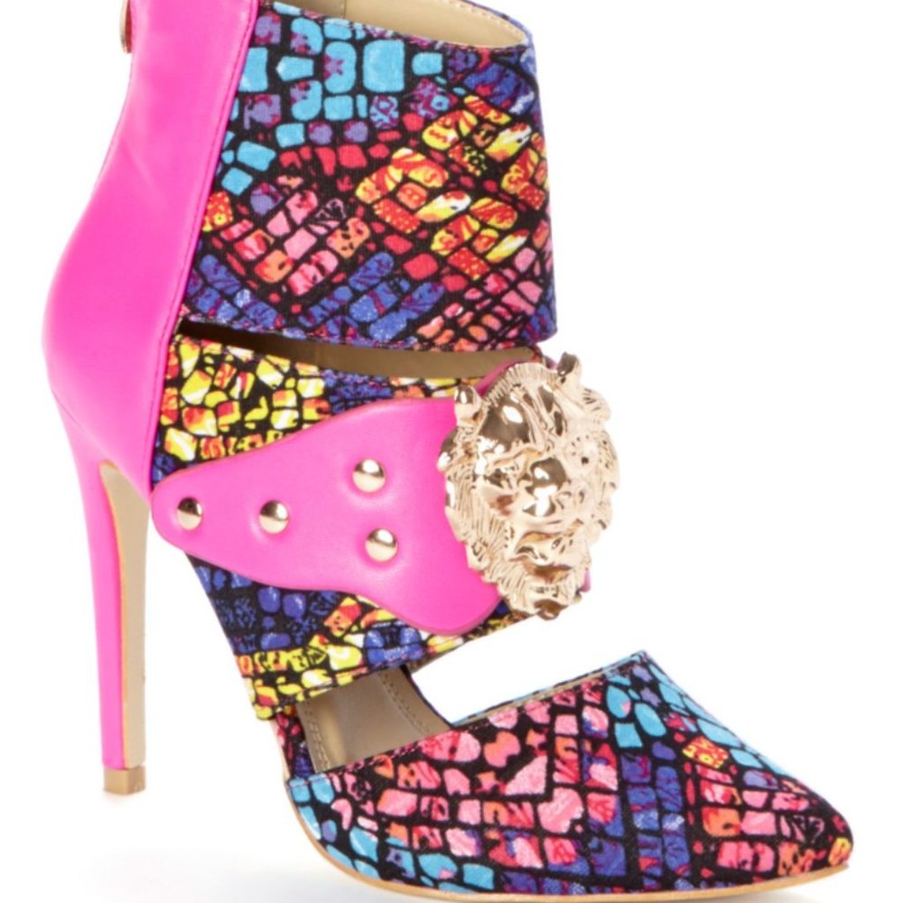Red Kiss | Pink Donatella Pump